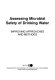 Assessing microbial safety of drinking water : improving approaches and methods.