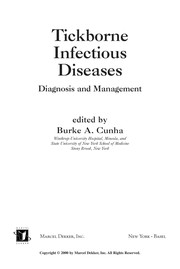 Tickborne infectious diseases : diagnosis and management /