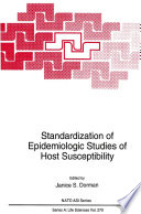 Standardization of epidemiologic studies of host susceptibility /