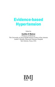 Evidence-based hypertension /