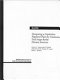 Designing a capitation payment plan for medicare end stage renal disease services /