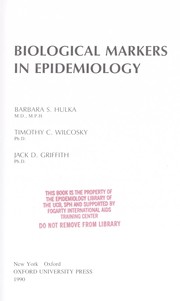 Biological markers in epidemiology /