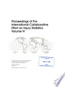 Proceedings of the International Collaborative Effort on Injury Statistics /