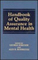 Handbook of quality assurance in mental health /