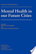 Mental health in our future cities /