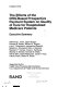 The Effects of the DRG-based prospective payment system on quality of care for hospitalized Medicare patients : executive summary /