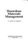Hazardous materials management : a guide for hospitals.