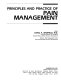 Principles and practice of pain management /