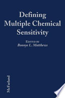 Defining multiple chemical sensitivity /