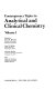 Contemporary topics in analytical and clinical chemistry /
