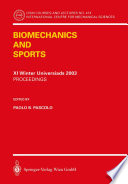 Biomechanics and sports : proceedings of the XI Winter Universiads 2003 /