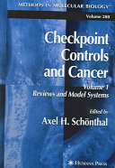 Checkpoint controls and cancer /