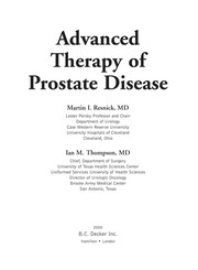 Advanced therapy of prostate disease /