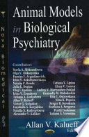 Animal models in biological psychiatry /