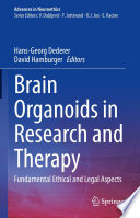 Brain Organoids in Research and Therapy : Fundamental Ethical and Legal Aspects /