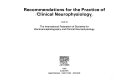 Recommendations for the practice of clinical neurophysiology /