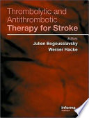 Thrombolytic and antithrombotic therapy for stroke /