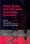 Mind, brain, and education in reading disorders /