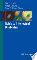 Guide to Intellectual Disabilities : A Clinical Handbook /