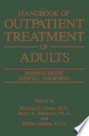 Handbook of outpatient treatment of adults : nonpsychotic mental disorders /