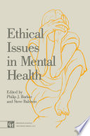 Ethical issues in mental health /