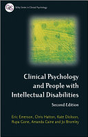 Clinical psychology and people with intellectual disabilities /