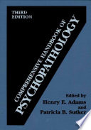 Comprehensive handbook of psychopathology /