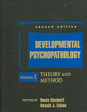 Developmental psychopathology /