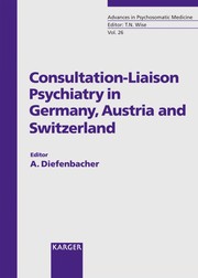 Consultation-liaison psychiatry in Germany, Austria, and Switzerland /