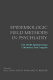 Epidemiologic field methods in psychiatry : the NIMH Epidemiologic Catchment Area Program /