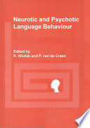 Neurotic and psychotic language behaviour /