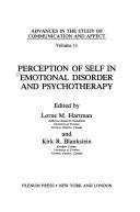 Perception of self in emotional disorder and psychotherapy /