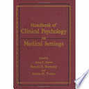 Handbook of clinical psychology in medical settings /