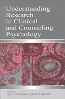 Understanding research in clinical and counseling psychology /