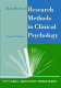 Handbook of research methods in clinical psychology /