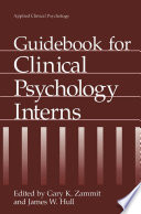 Guidebook for clinical psychology interns /