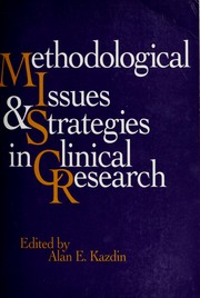 Methodological issues & strategies in clinical research /