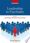 Leadership in psychiatry /