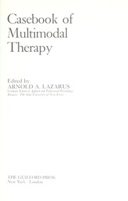 Casebook of multimodal therapy /