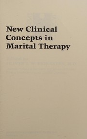 New clinical concepts in marital therapy /