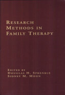 Research methods in family therapy /