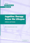 Cognitive therapy across the lifespan /
