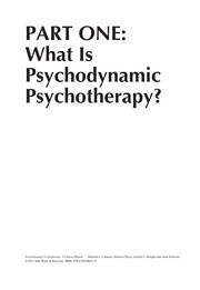 Psychodynamic psychotherapy : a clinical manual /