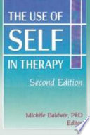 The use of self in therapy /