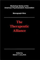 The therapeutic alliance /