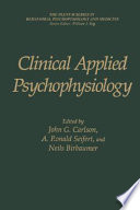 Clinical applied psychophysiology /