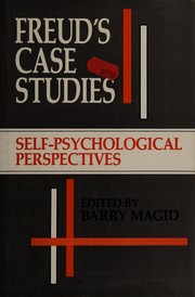 Freud's case studies : self-psychological perspectives /