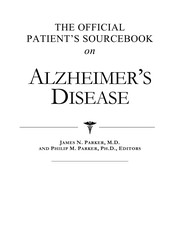 The official patient's sourcebook on Alzheimer's disease /