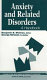 Anxiety and related disorders : a handbook /
