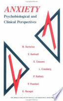 Anxiety : psychobiological and clinical perspectives /